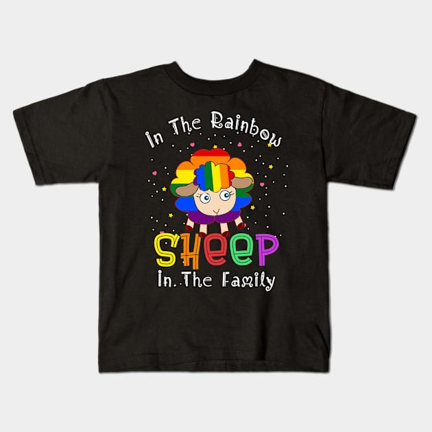 Gay Pride  LGBT Gay Lesbian Kids T-Shirt by finchandrewf